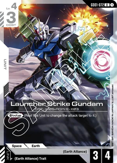 Launcher Strike Gundam (GD01-072) [Newtype Rising]