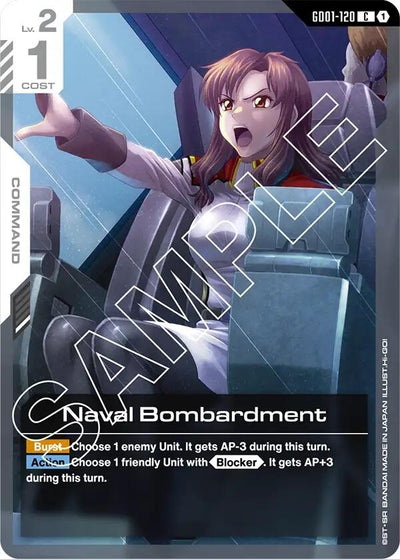 Naval Bombardment (GD01-120) [Newtype Rising]
