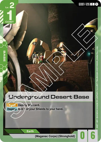 Underground Desert Base (GD01-126) [Newtype Rising]