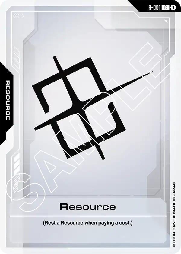 Image for Resource (R-001) (Newtype Rising) - Gundam Card Game