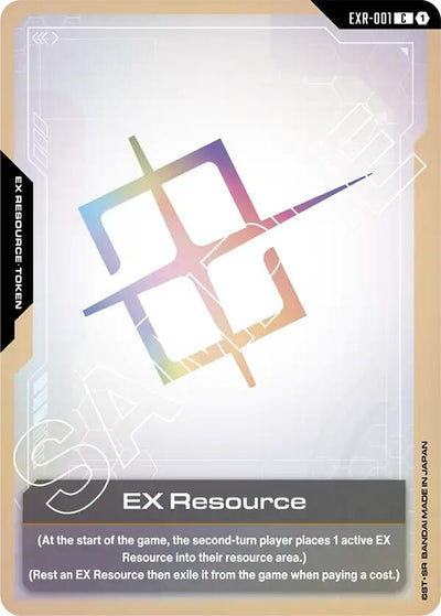 EX Resource (EXR-001) [Newtype Rising]
