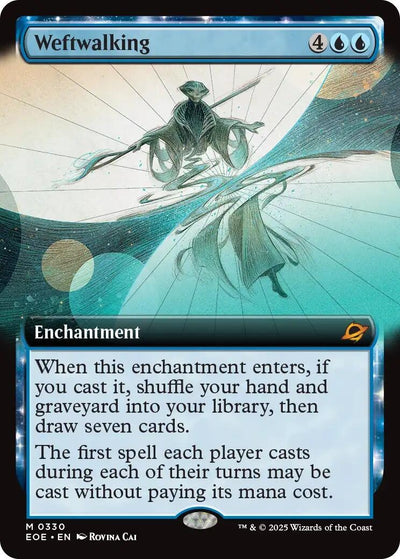 Weftwalking (Extended Art) (330) (Edge of Eternities)