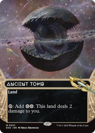 Ancient Tomb (0001) (Borderless) (1) (Edge of Eternities: Stellar Sights)