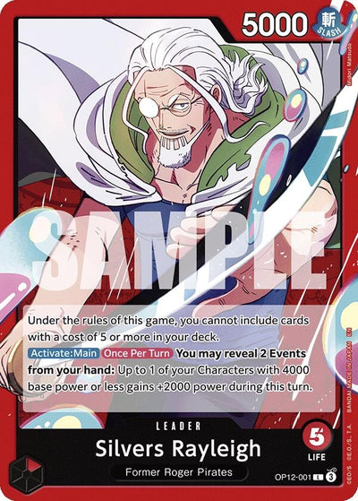 Silvers Rayleigh (OP12-001) (Legacy of the Master)