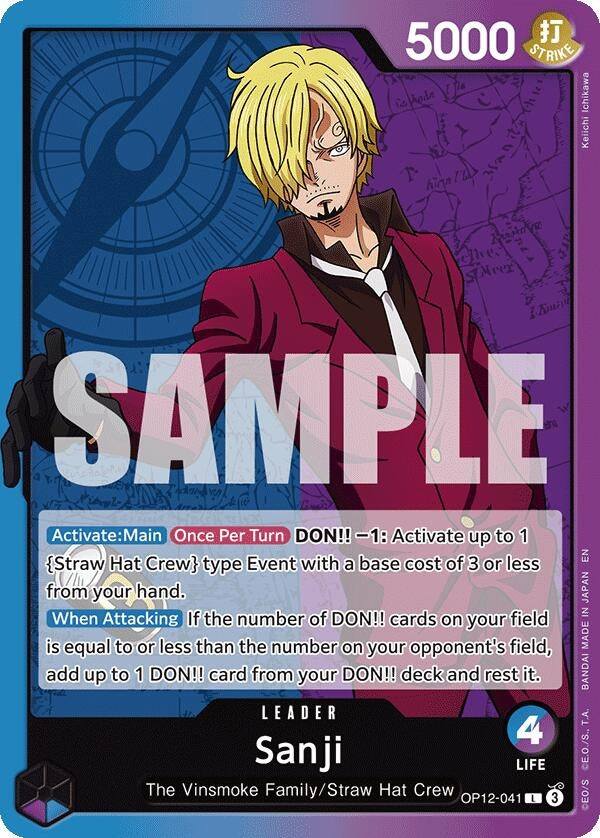 Sanji (041) (OP12-041) (Legacy of the Master)