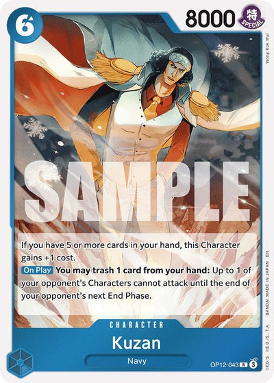Kuzan (043) (OP12-043) (Legacy of the Master)