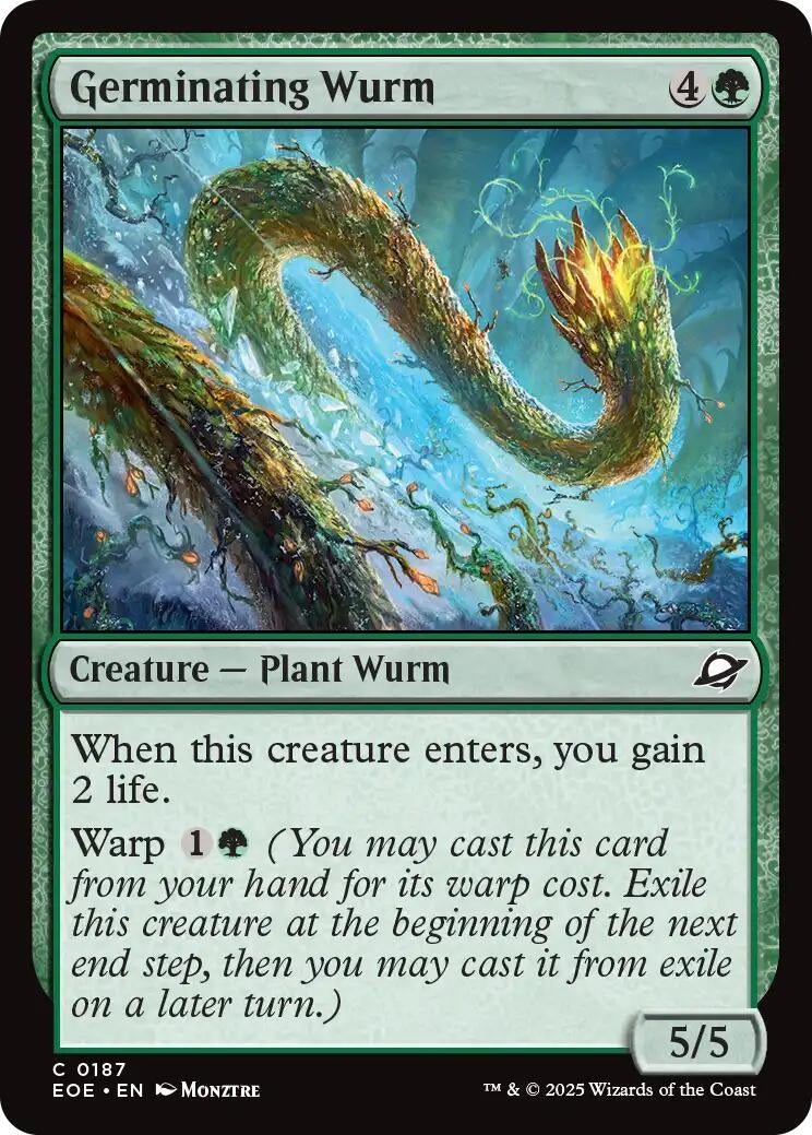 Germinating Wurm (187) (EOE)