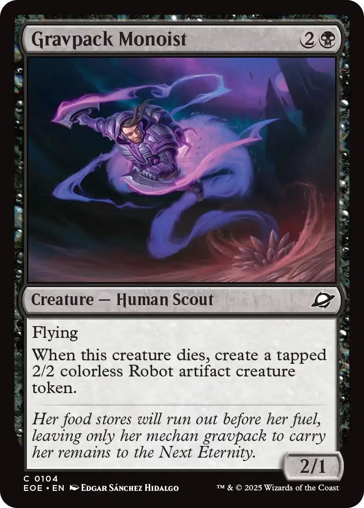Gravpack Monoist (104) (EOE)