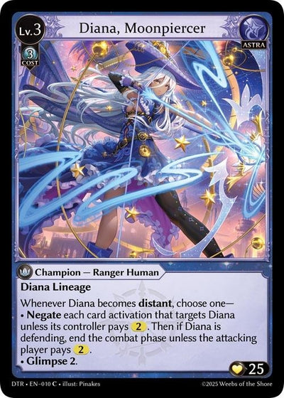 Diana, Moonpiercer (010) (Distorted Reflections)
