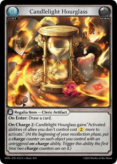 Candlelight Hourglass (012) (Distorted Reflections)