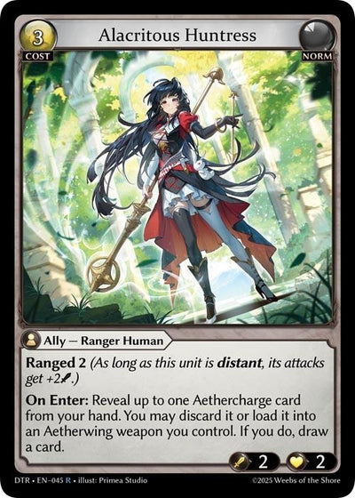 Alacritous Huntress (045) (Distorted Reflections)
