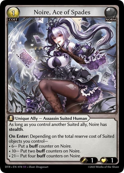 Noire, Ace of Spades (078) (Distorted Reflections)