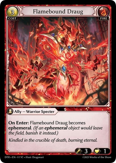 Flamebound Draug (117) (Distorted Reflections)