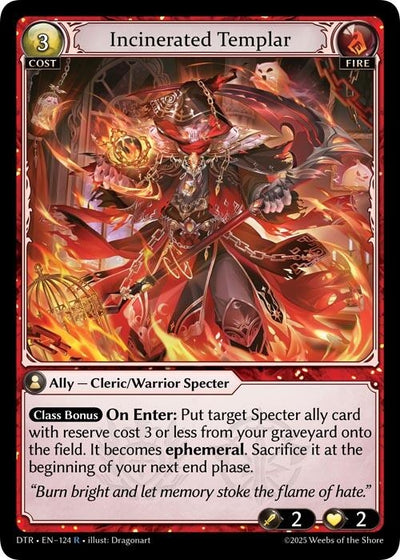 Incinerated Templar (124) (Distorted Reflections)