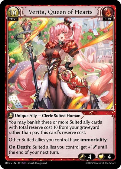 Verita, Queen of Hearts (141) (Distorted Reflections)