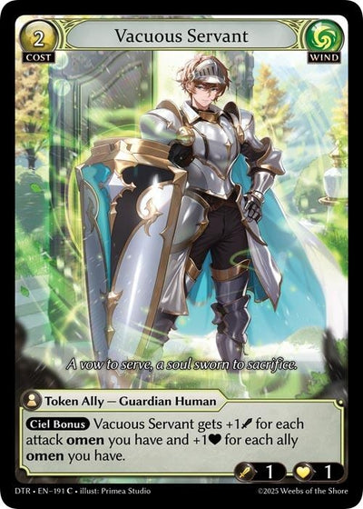 Vacuous Servant (191) (Distorted Reflections)