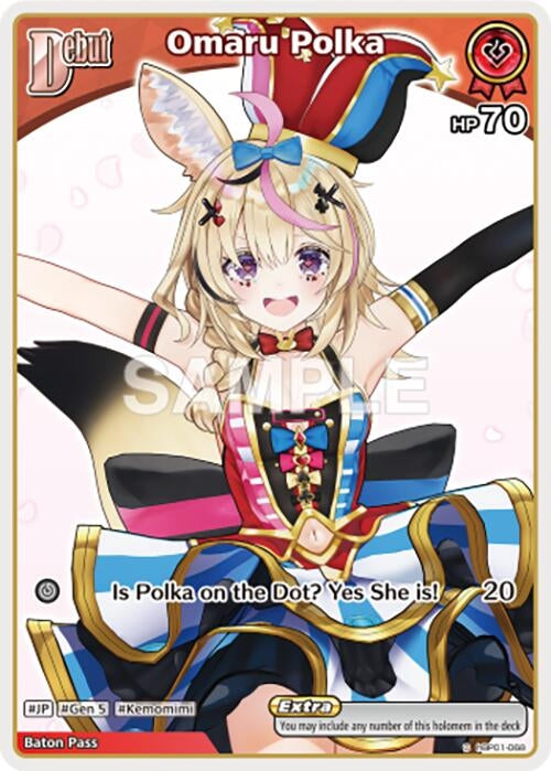 Image for Omaru Polka (C) (hBP01-068) (hBP01-068) (Blooming Radiance) - hololive OFFICIAL CARD GAME