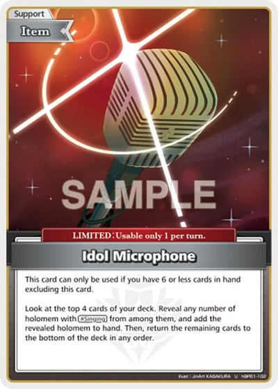 Idol Microphone (U) (hBP01-102) (Blooming Radiance)