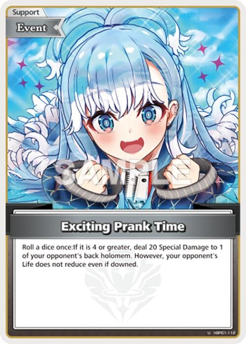 Image for Exciting Prank Time (U) (hBP01-112) (Blooming Radiance) - hololive OFFICIAL CARD GAME