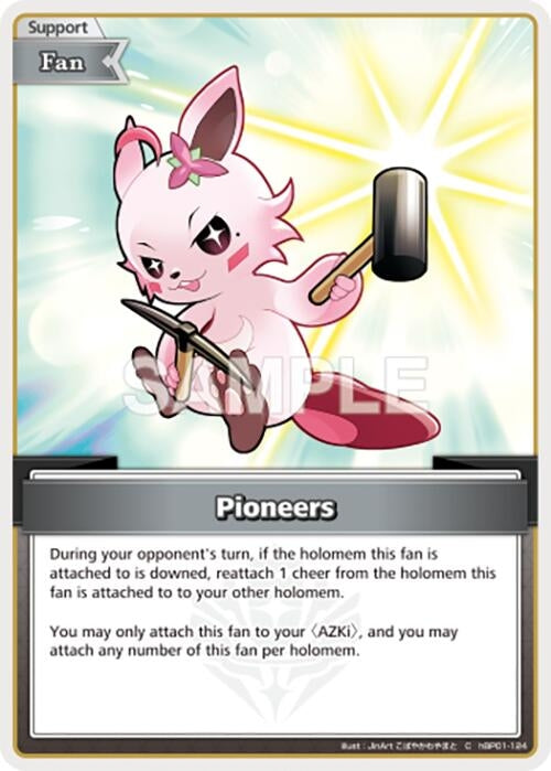 Image for Pioneers (C) (hBP01-124) (Blooming Radiance) - hololive OFFICIAL CARD GAME