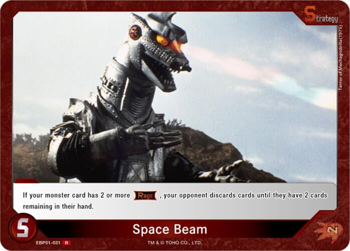 Image for Space Beam  (EBP01-031) (EBP01-031) (Booster Set 1: Godzilla VS. Godzilla) - Godzilla Card Game