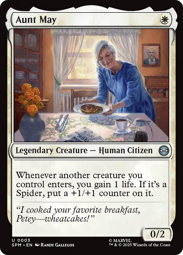 Image for Aunt May (3) (Marvel's Spider-Man) - Magic: The Gathering