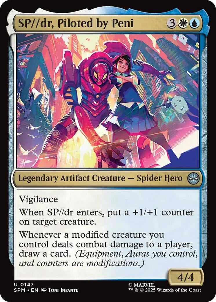 Image for SP//dr, Piloted by Peni (147) (Marvel's Spider-Man) - Magic: The Gathering