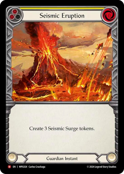 Seismic Eruption (MPG024) (Mastery Pack Guardian)