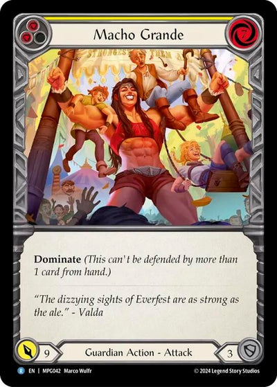 Macho Grande (Yellow) (MPG042) (Mastery Pack Guardian)