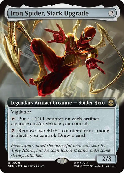 Iron Spider, Stark Upgrade (Extended Art) (279) (Marvel's Spider-Man)