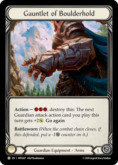 Gauntlet of Boulderhold (MPG007) (Mastery Pack Guardian)