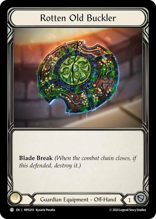 Rotten Old Buckler (MPG010) (Mastery Pack Guardian)