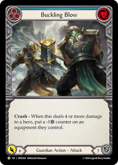 Buckling Blow (Blue) (MPG054) (Mastery Pack Guardian)