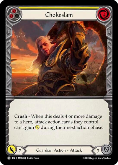 Chokeslam (Yellow) (MPG059) (Mastery Pack Guardian)