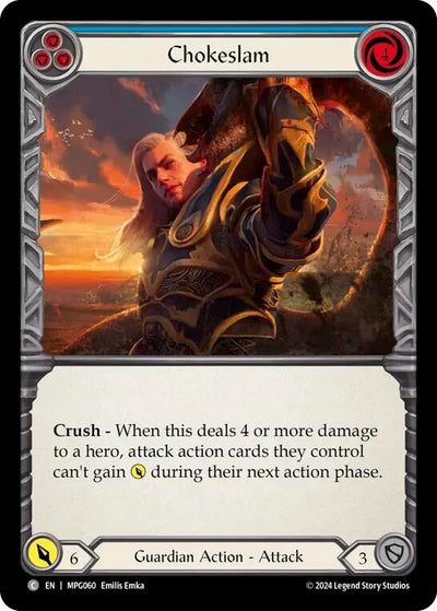 Chokeslam (Blue) (MPG060) (Mastery Pack Guardian)