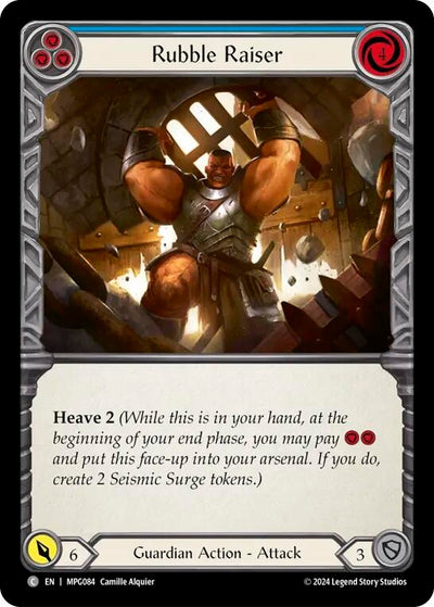 Rubble Raiser (Blue) (MPG084) (Mastery Pack Guardian)