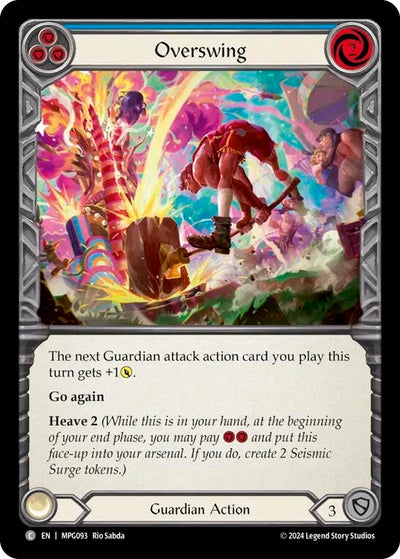 Overswing (Blue) (MPG093) (Mastery Pack Guardian)