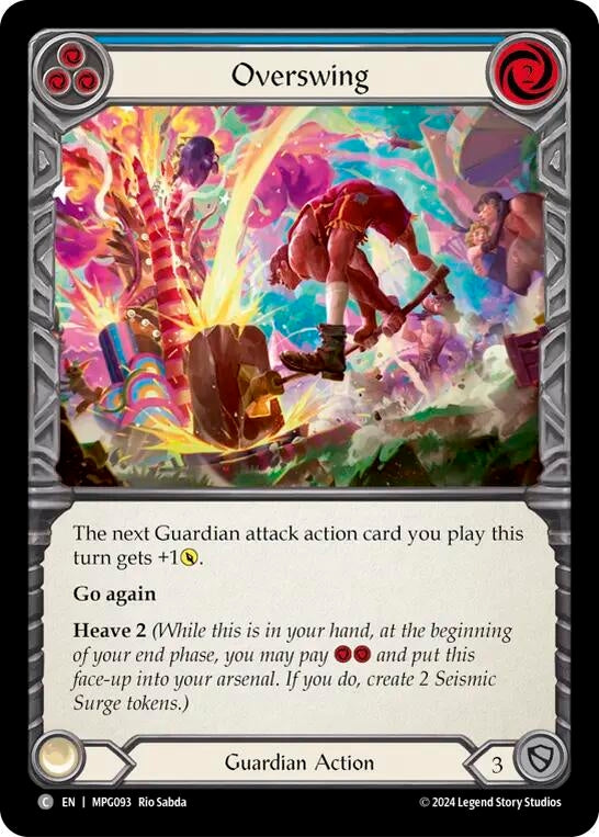 Overswing (Blue) (MPG093) (Mastery Pack Guardian)