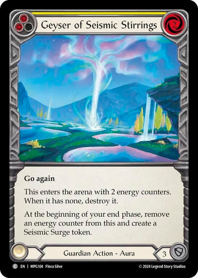 Geyser of Seismic Stirrings (Yellow) (MPG104) (Mastery Pack Guardian)