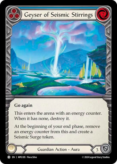 Geyser of Seismic Stirrings (Blue) (MPG105) (Mastery Pack Guardian)