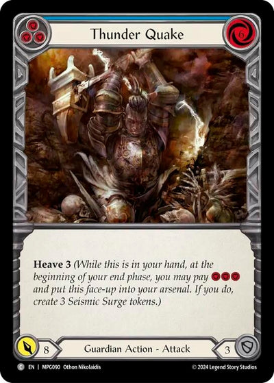 Thunder Quake (Blue) (MPG090) (Mastery Pack Guardian)