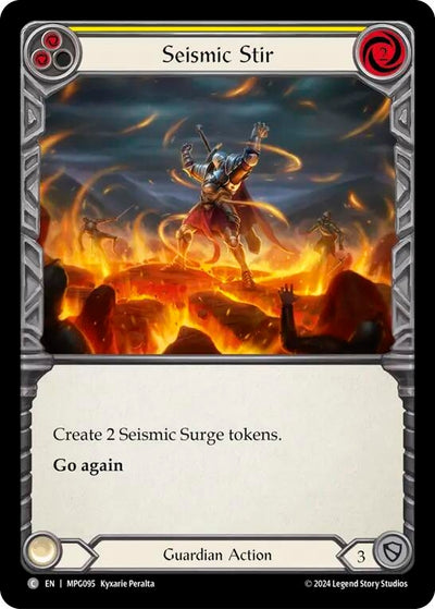 Seismic Stir (Yellow) (MPG095) (Mastery Pack Guardian)