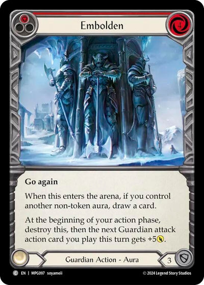 Embolden (Red) (MPG097) (Mastery Pack Guardian)