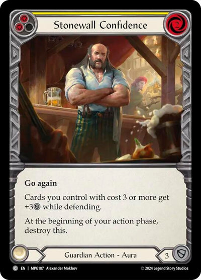 Stonewall Confidence (Yellow) (MPG107) (Mastery Pack Guardian)