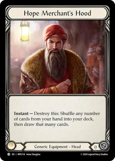 Hope Merchant's Hood (MPG118) (Mastery Pack Guardian)