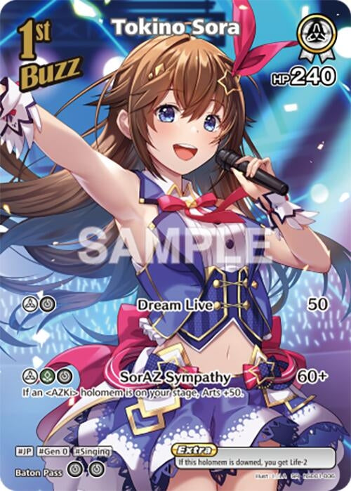 Image for Tokino Sora (SR) (hSD01-006) (hBP01-023) (Blooming Radiance) - hololive OFFICIAL CARD GAME