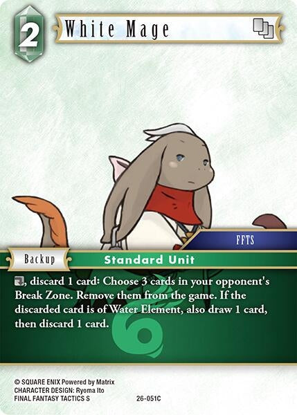 White Mage (26-051C) (Gunslinger in the Abyss)