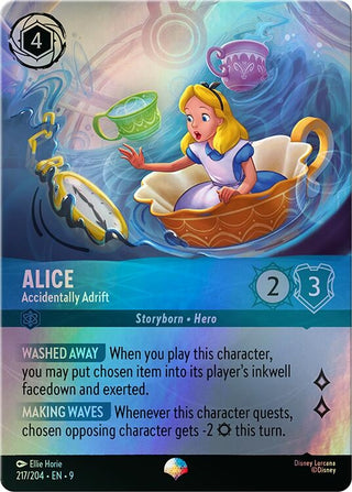 Image for Alice - Accidentally Adrift (Epic) (210/204) (Fabled) - Disney Lorcana