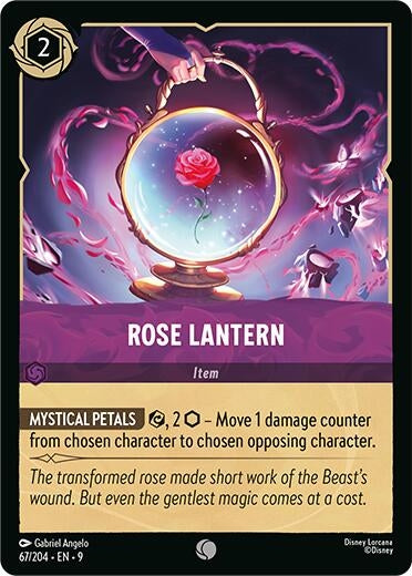 Image for Rose Lantern (67/204) (Fabled) - Disney Lorcana