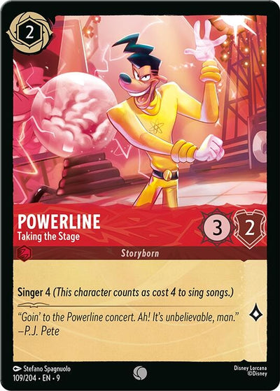 Powerline - Taking the Stage (109/204) (Fabled)